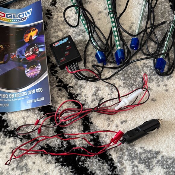 LEDGlow 7-Color LED Interior Car Light Kit – Customizable & Vibrant ✨ - Picture 7 of 10